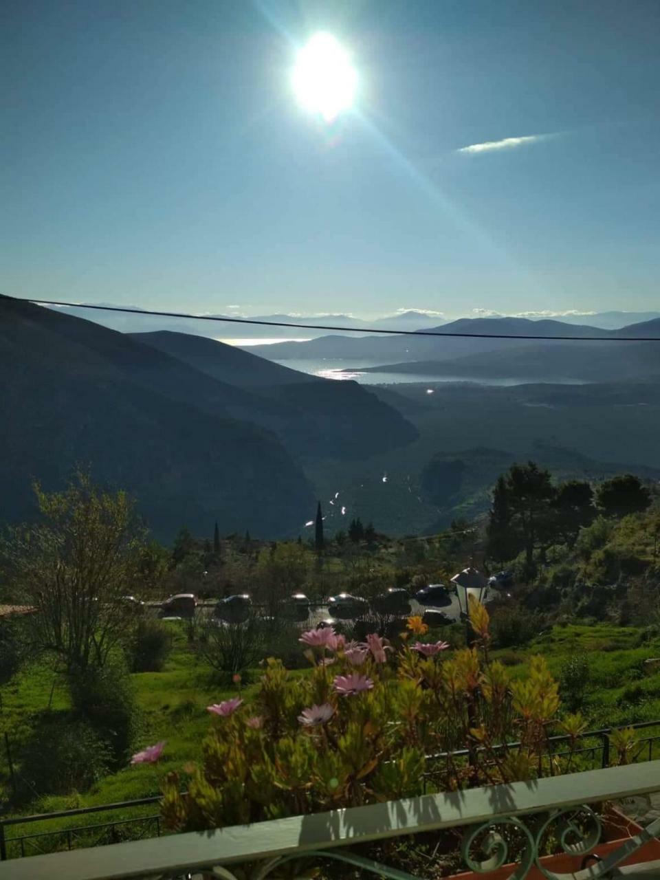 Sun View Guesthouse Делфи Екстериор снимка